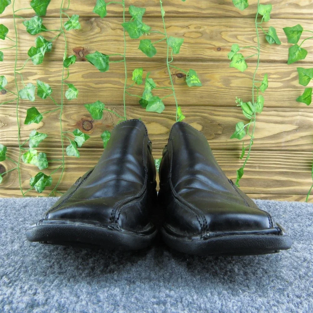 Dexter  Men Loafer Shoes Black Leather Slip On‎ Size 12 Medium